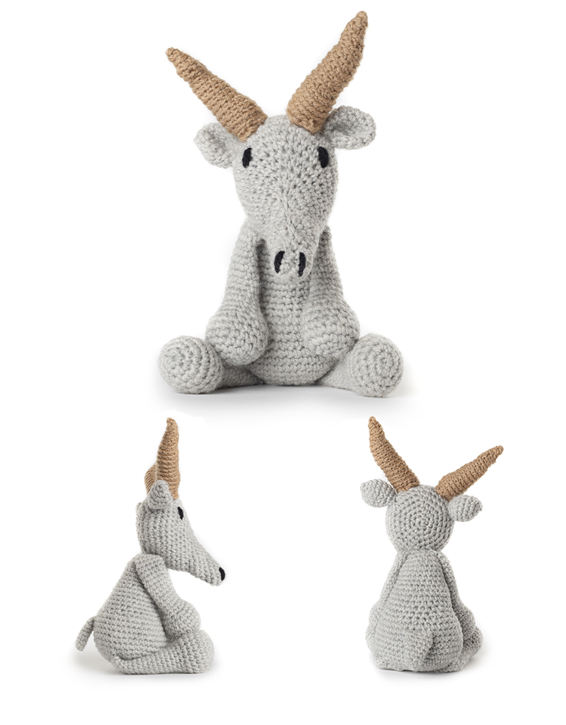 toft lucas the saiga antelope amigurumi crochet animal